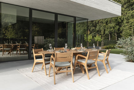 Wolfwood tuinmeubelen Norden dining chair teak | zonder kussen