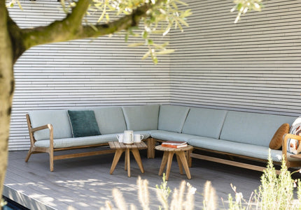 Wolfwood tuinmeubelen Norden loungeset | grote hoekopstelling