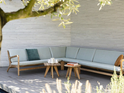 Wolfwood tuinmeubelen Norden loungeset | grote hoekopstelling