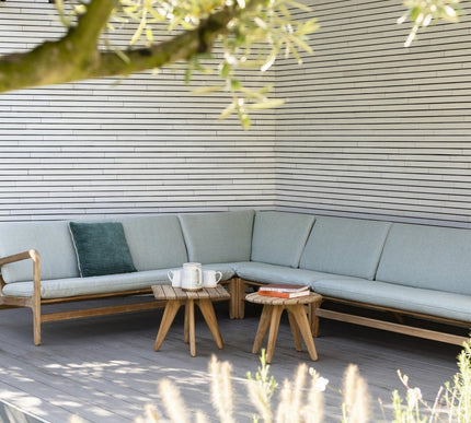 Wolfwood tuinmeubelen Norden loungeset | grote hoekopstelling