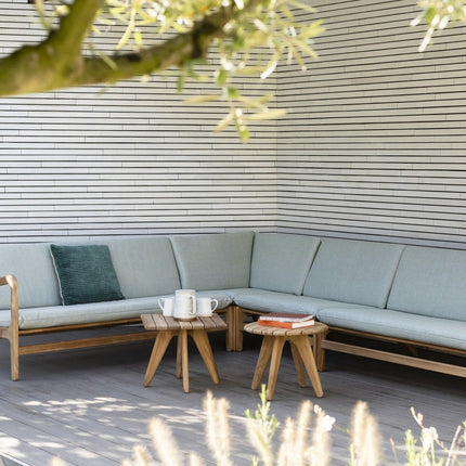 Wolfwood tuinmeubelen Norden loungeset | grote hoekopstelling