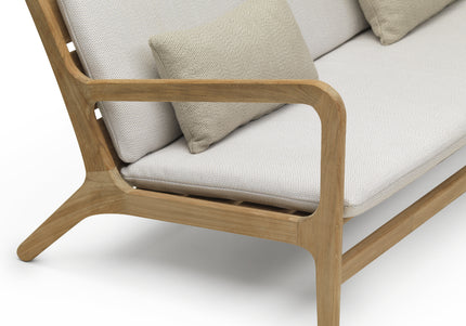 Wolfwood tuinmeubelen Norden loungeset | kleine hoekopstelling