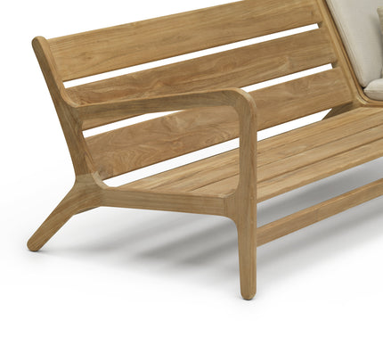 Wolfwood tuinmeubelen Norden loungeset | kleine hoekopstelling