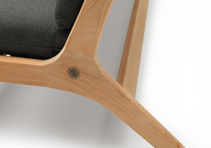 Wolfwood tuinmeubelen Norden loungeset | kleine hoekopstelling