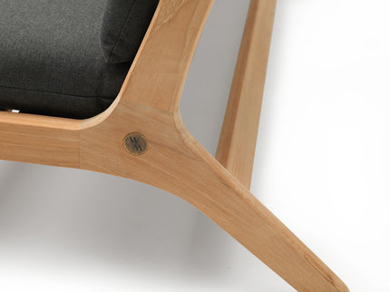 Wolfwood tuinmeubelen Norden loungeset | kleine hoekopstelling