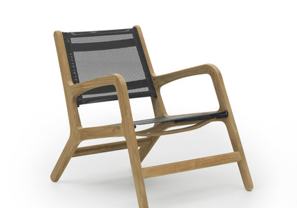 Wolfwood tuinmeubelen Norden loungestoel | Textileen zitting en rug