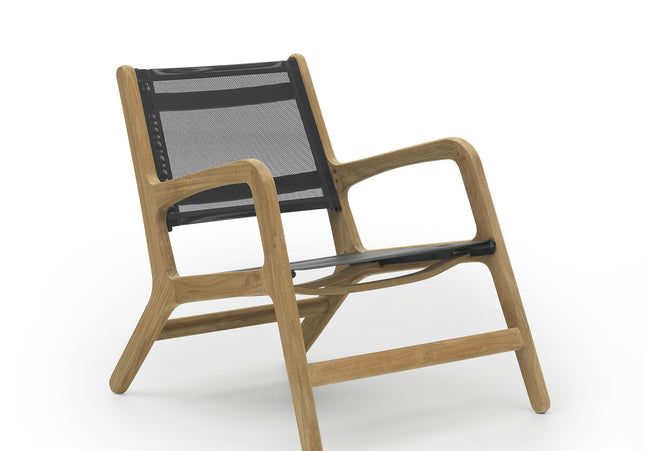 Wolfwood tuinmeubelen Norden loungestoel | Textileen zitting en rug