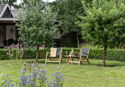 Wolfwood tuinmeubelen Norden loungestoel | Textileen zitting en rug