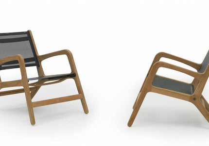 Wolfwood tuinmeubelen Norden loungestoel | Textileen zitting en rug