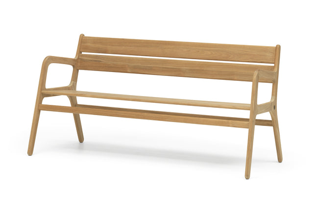 Wolfwood tuinmeubelen Norden teak tuinbank | 166 cm