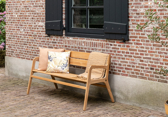Wolfwood tuinmeubelen Norden teak tuinbank | 166 cm