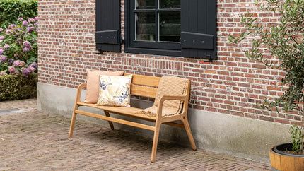 Wolfwood tuinmeubelen Norden teak tuinbank | 166 cm