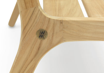 Wolfwood tuinmeubelen Norden teak tuinbank | 166 cm