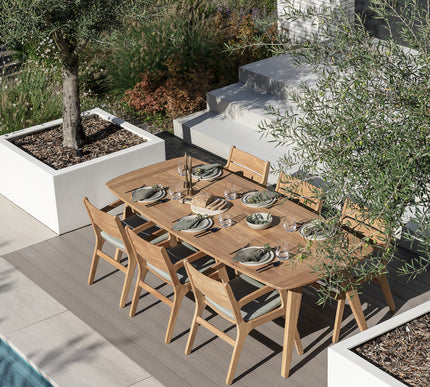 Wolfwood tuinmeubelen Norden tuintafel | 2 maten