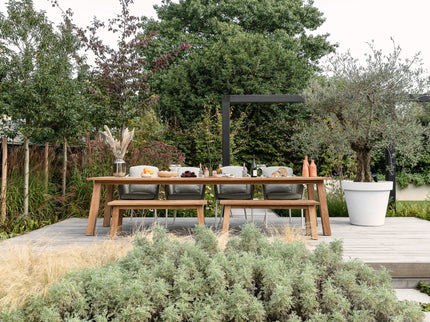 Wolfwood tuinmeubelen Otis tuintafel 260/320 x 100cm NEW