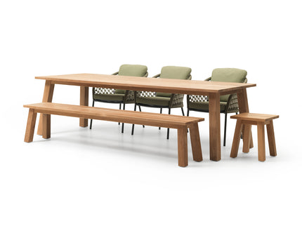 Wolfwood tuinmeubelen Otis tuintafel 260/320 x 100cm NEW