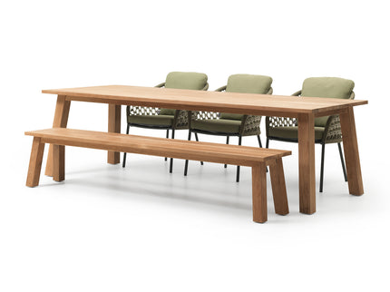 Wolfwood tuinmeubelen Otis tuintafel 260/320 x 100cm NEW