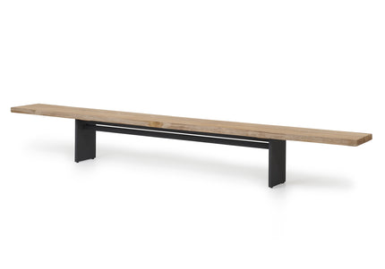 Wolfwood tuinmeubelen The Plank tuinbank | 330 x 42,5 cm
