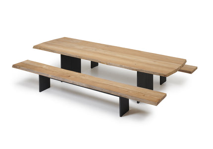 Wolfwood tuinmeubelen The Plank tuinbank | 330 x 42,5 cm