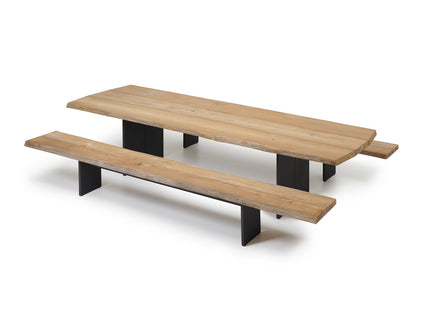 Wolfwood tuinmeubelen The Plank tuinbank | 330 x 42,5 cm