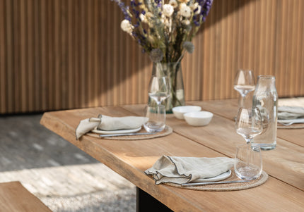 Wolfwood tuinmeubelen The Plank tuinbank | 330 x 42,5 cm