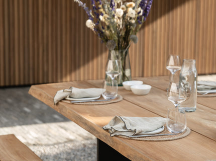 Wolfwood tuinmeubelen The Plank tuinbank | 330 x 42,5 cm