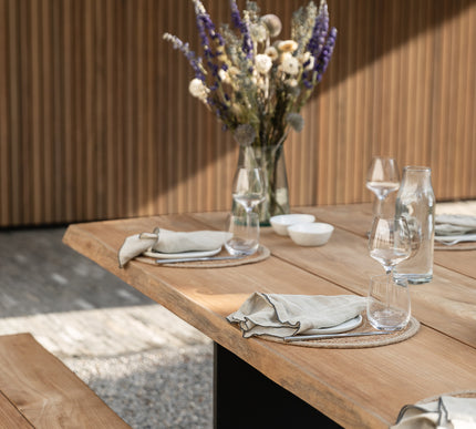Wolfwood tuinmeubelen The Plank tuinbank | 330 x 42,5 cm